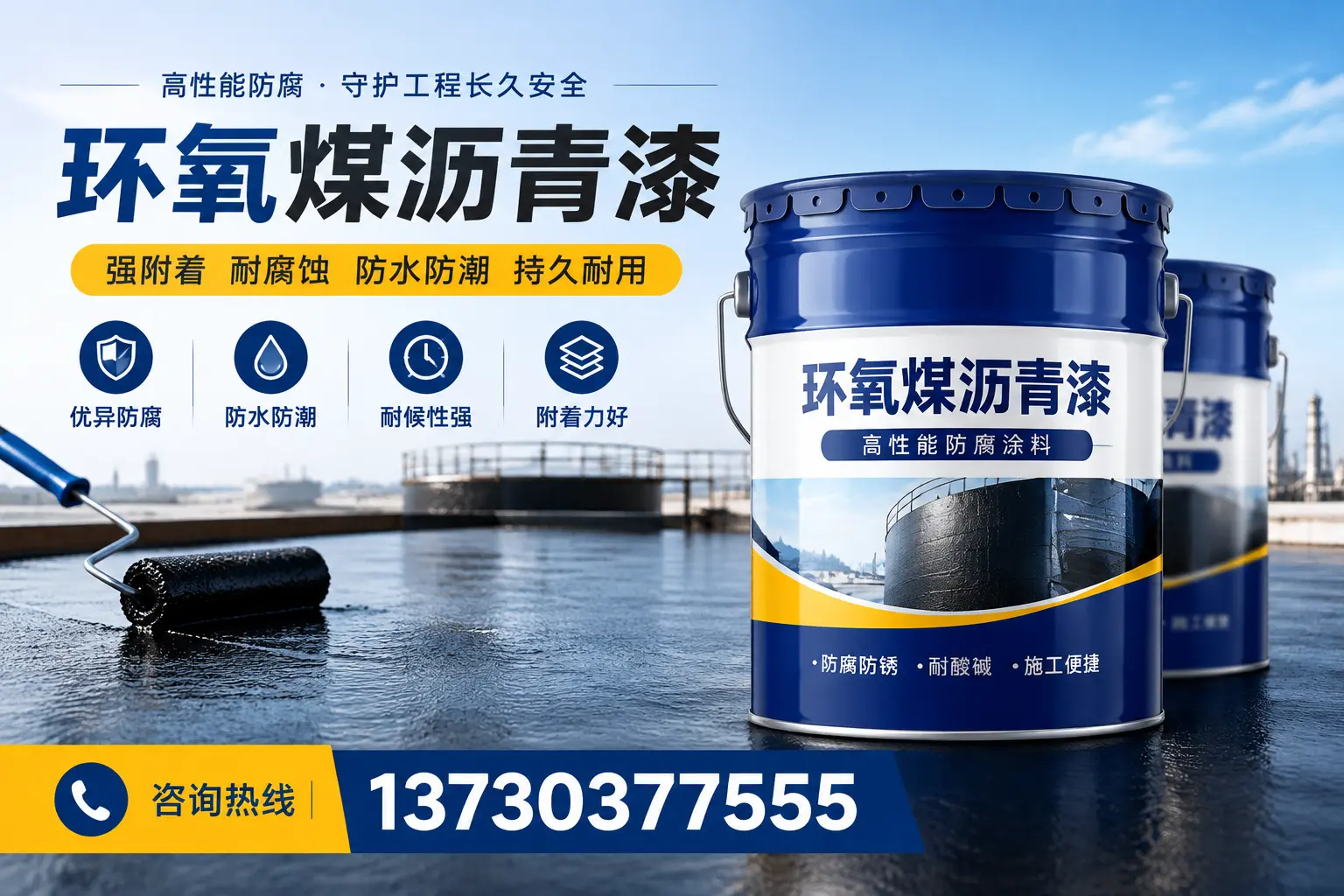 如何判断环氧煤沥青漆的质量?天水消费者指南